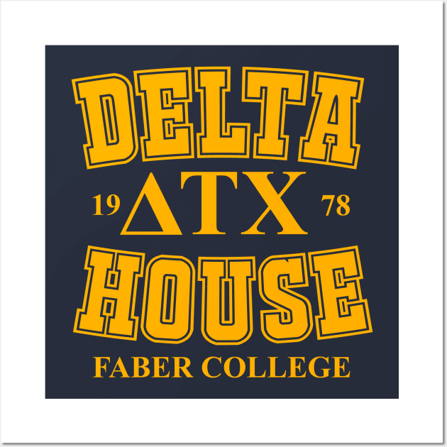 Faber College Delta House Wall Art by Meta Cortex